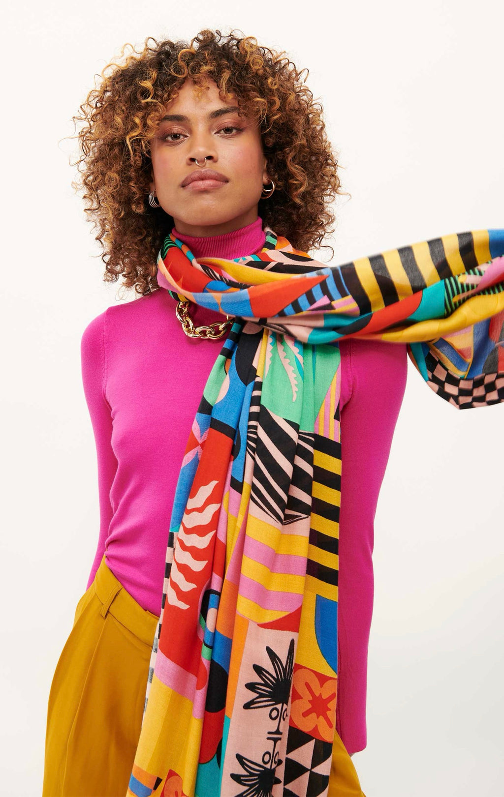 Bufanda Scritch Multicolor