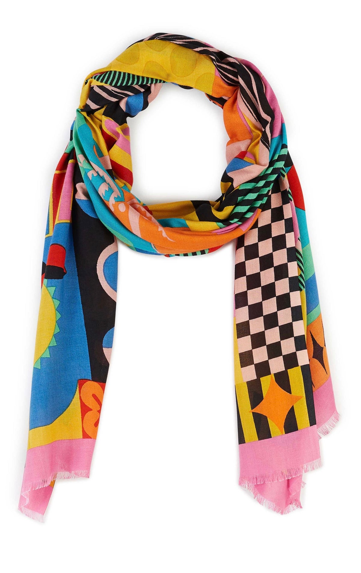 Bufanda Scritch Multicolor