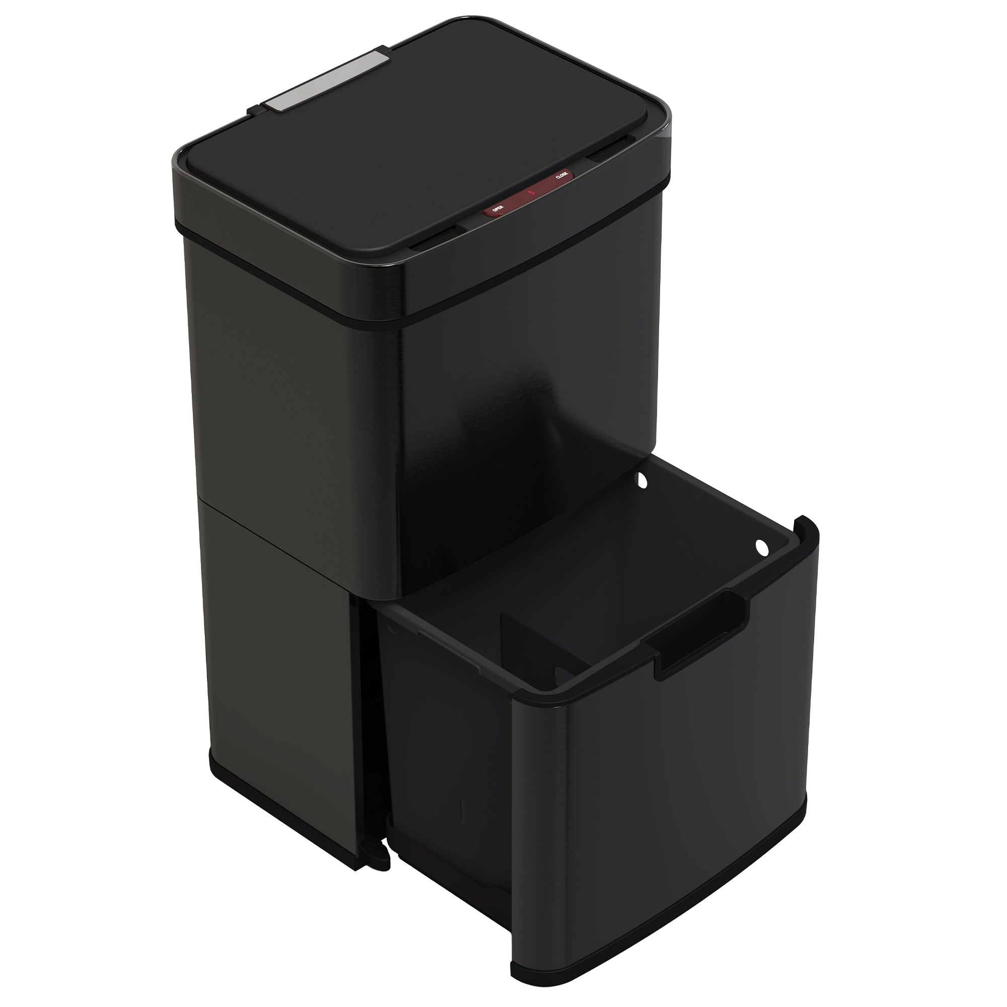 Narvik Automatic Sorting Bin - 75L - Black
