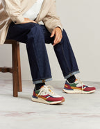 Zapatillas bajas Anael - Borgoña Marino Crudo