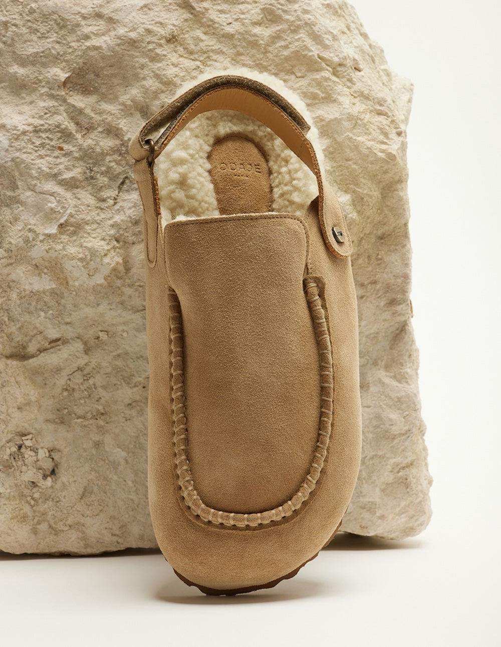 Mules Dahlia - Suède Taupe - Femme