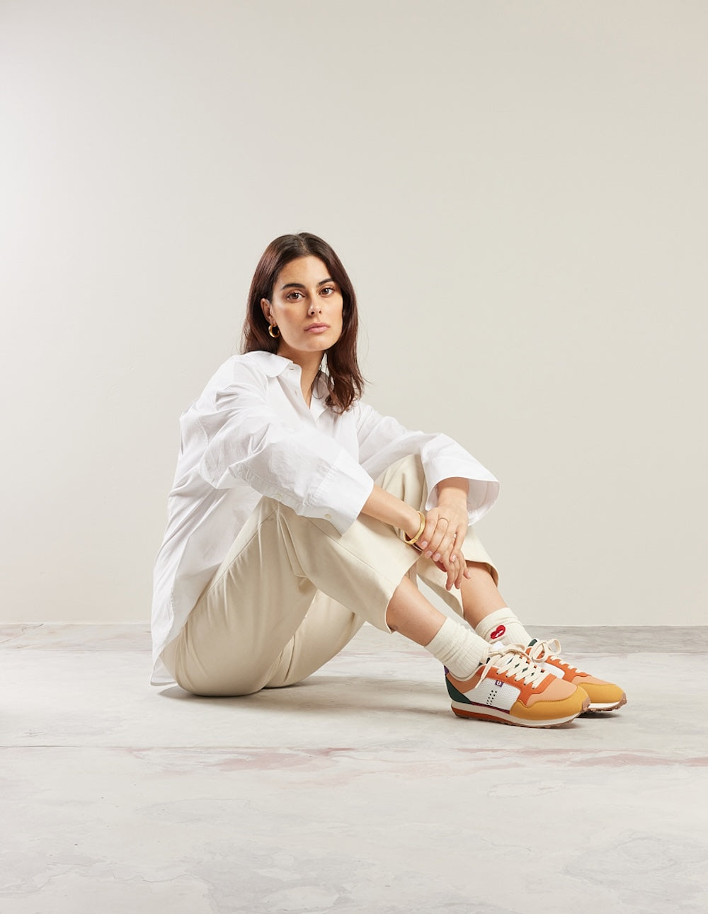 Zapatillas Gabrielle Low - Mostaza Melocotón Naranja - Mujer