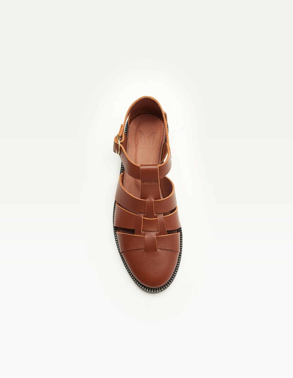 Sandales Inès - Cuir Marron - Femme