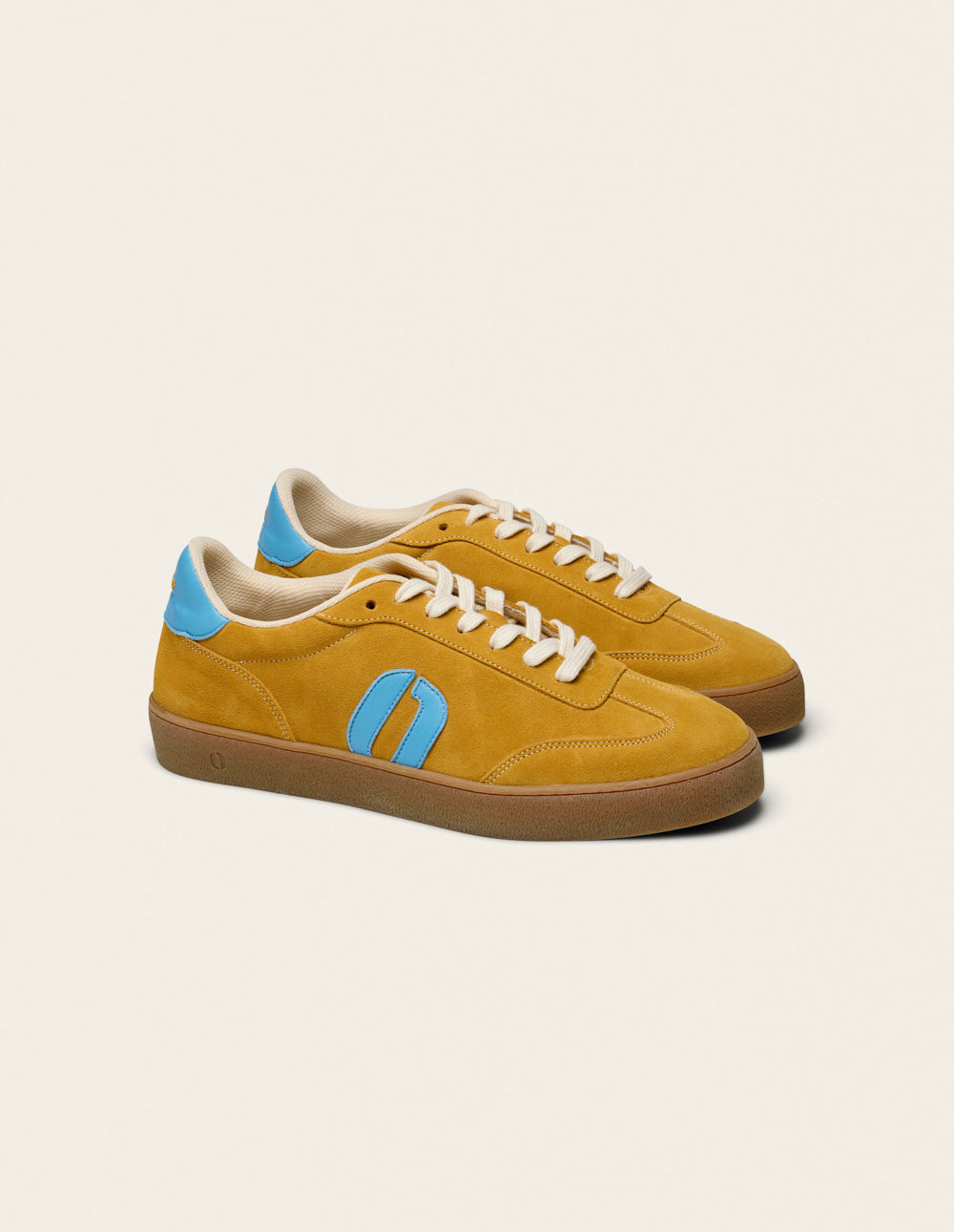 Baskets Basses Pablo - Ocre Turquoise - Homme