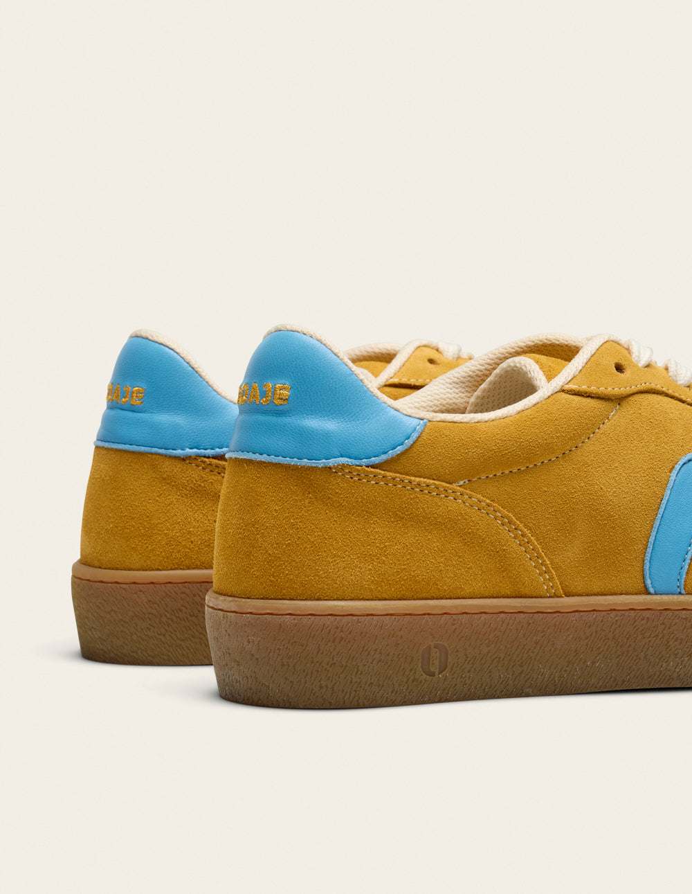 Baskets Basses Pablo - Ocre Turquoise - Homme