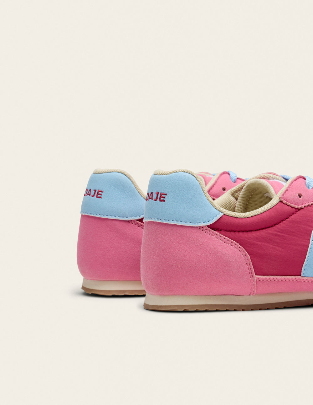 Baskets Basses Riya - Rose Ciel - Femme