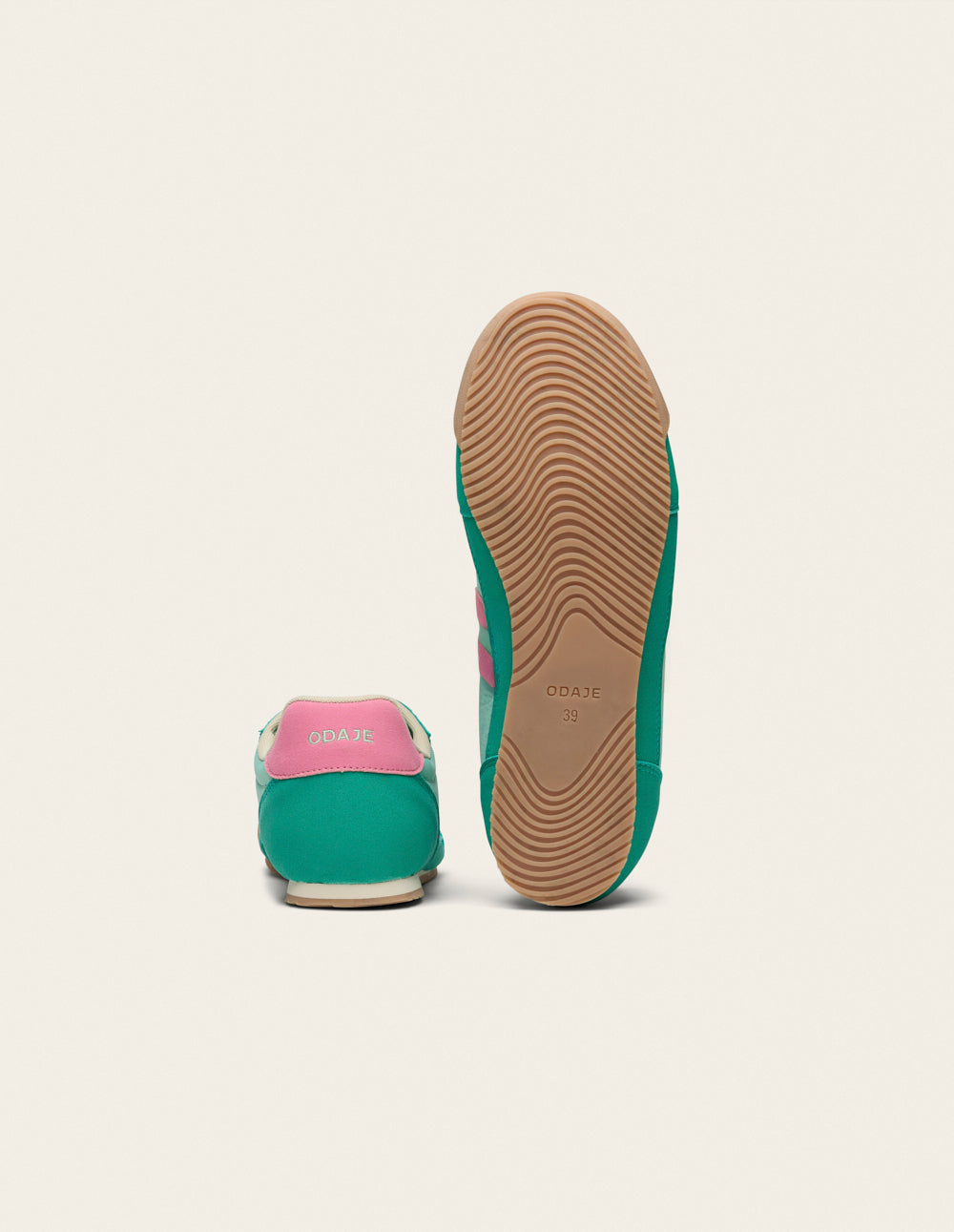 Zapatillas Bajas Riya - Verde Rosa - Mujer