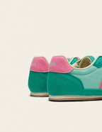 Zapatillas Bajas Riya - Verde Rosa - Mujer