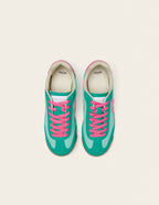 Zapatillas Bajas Riya - Verde Rosa - Mujer