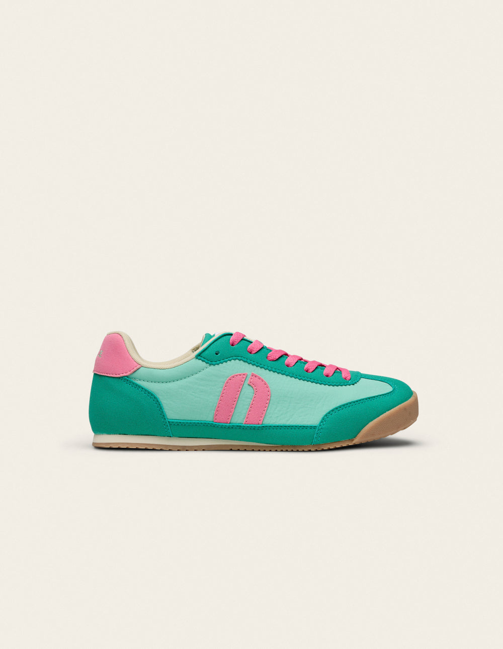 Zapatillas Bajas Riya - Verde Rosa - Mujer