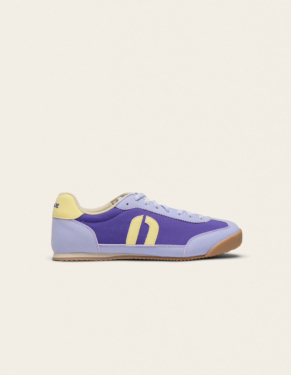 Baskets Basses Riya - Violet Jaune - Femme