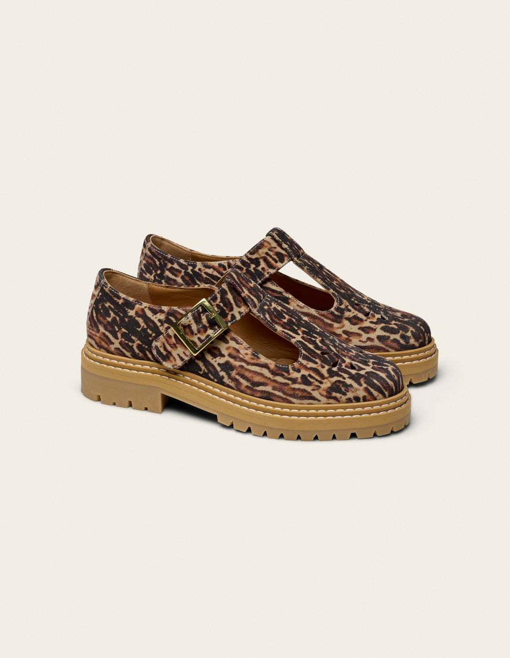 Derbies Romane Ajourée - Suède Bengal - Femme