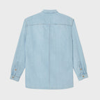 Denim Overshirt - Bleached Denim