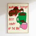 Morning Coffee With You - Multicolore