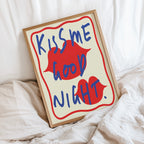 Kiss Me Good Night - Multicolore