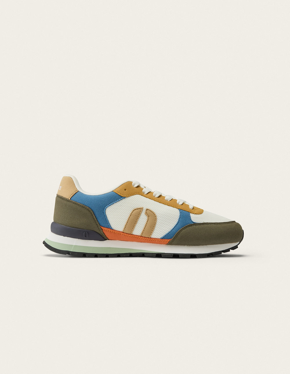Zapatillas bajas Adrien - Caqui Blanco Mostaza