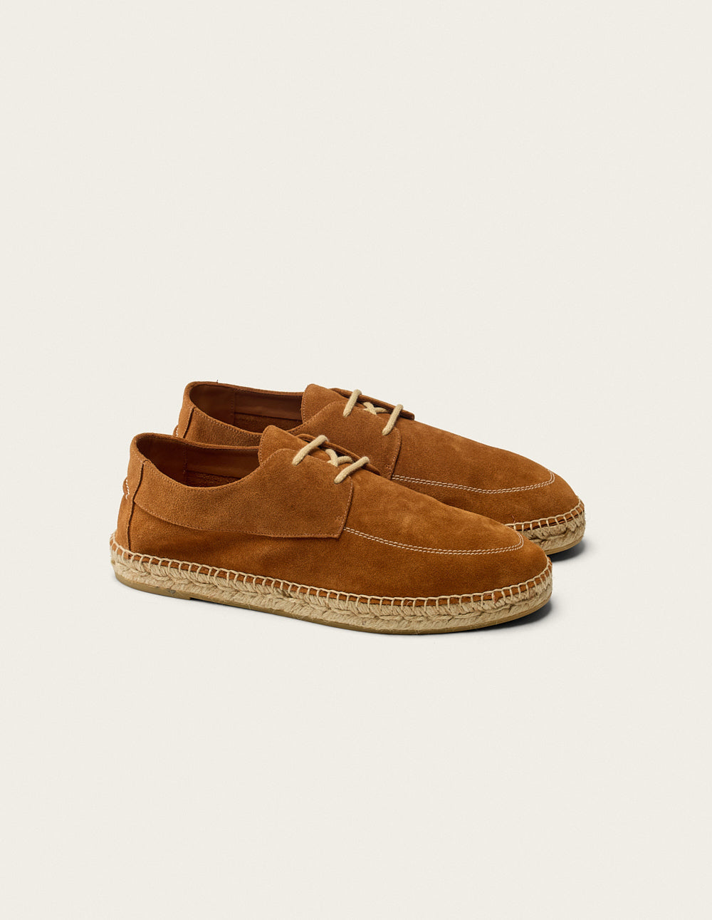 Espadrilles Charles - Suède Marron - Homme