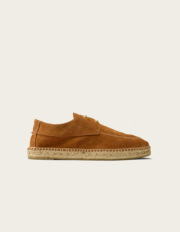 Espadrilles Charles - Suède Marron - Homme