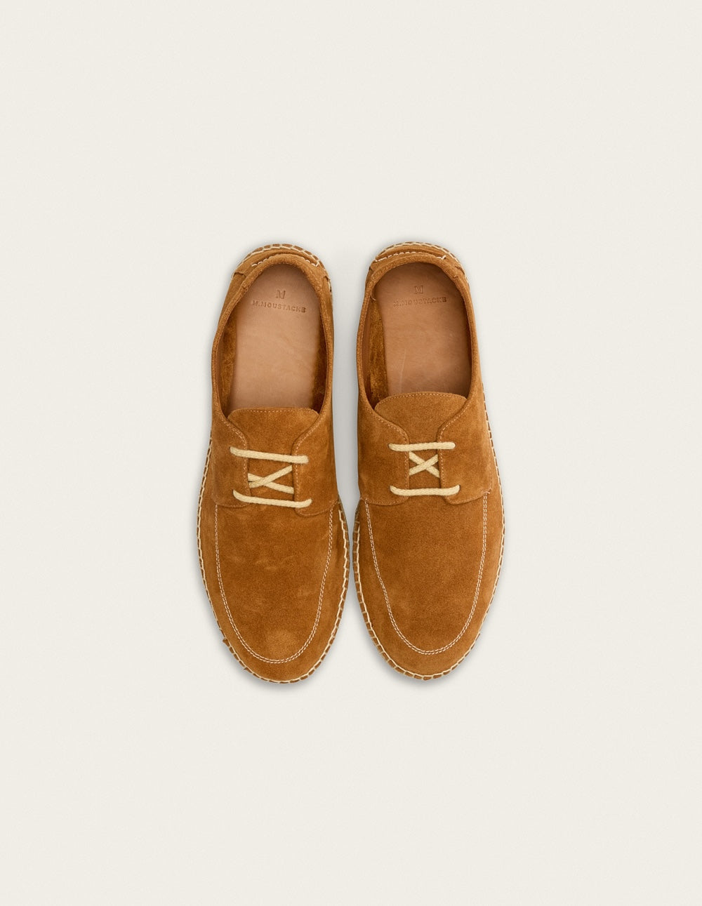 Espadrilles Charles - Suède Marron - Homme