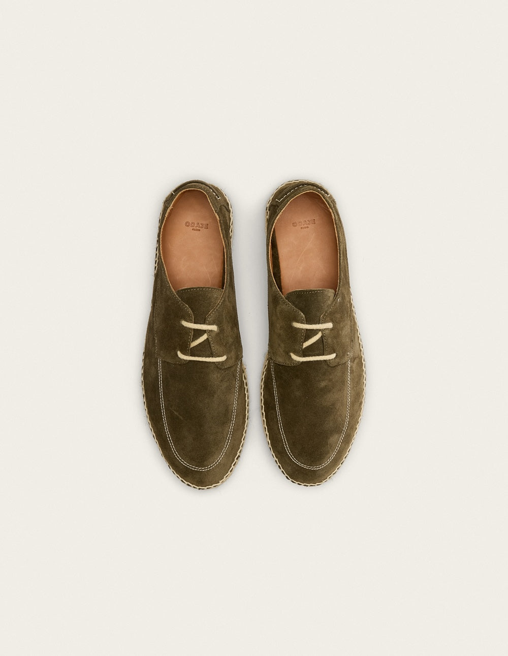 Espadrilles Charles - Suède Kaki - Homme
