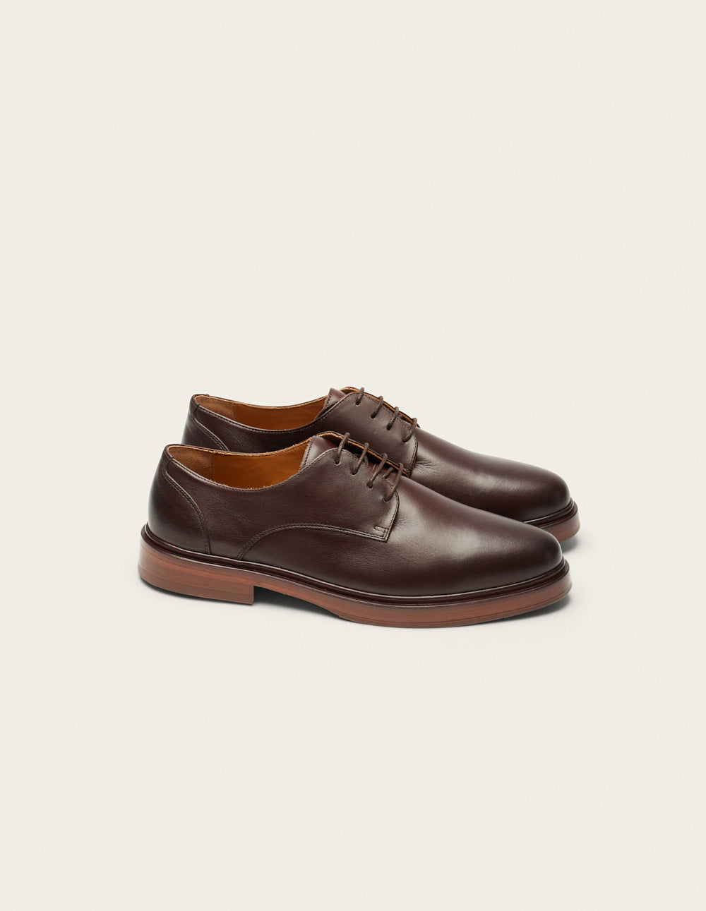 Edgar Derbies - Brown Leather