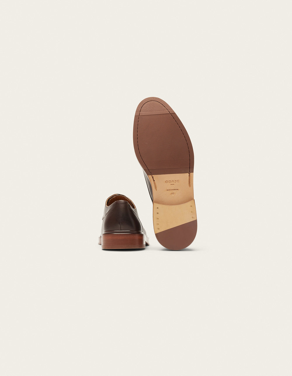 Edgar Derbies - Brown Leather