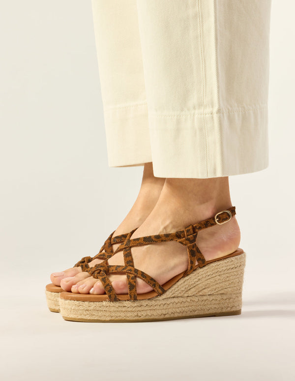Fidi Espadrilles - Leopard Suede - Women