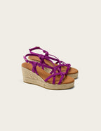Espadrilles Fidi - Suède Magenta - Femme