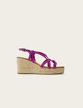 Espadrilles Fidi - Suède Magenta - Femme