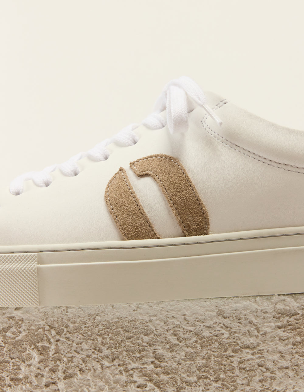 Gabin Low-Top Sneakers - White/Gray - Men's