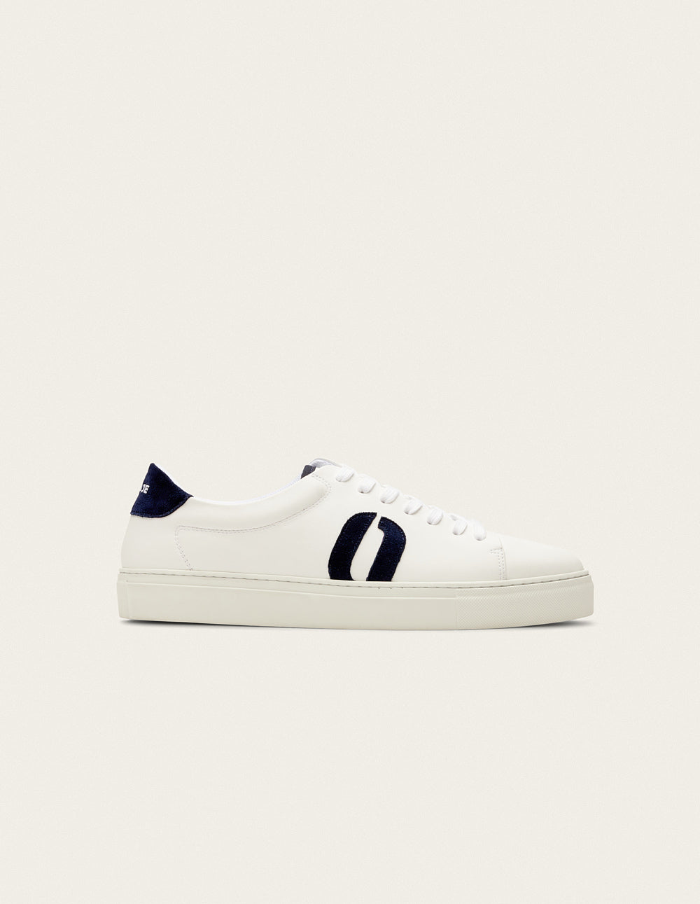 Gabin Low-Top Sneakers - White/Navy - Men's