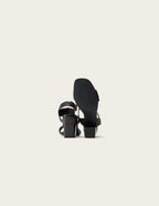Ilani Heeled Sandals - Black Leather