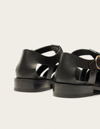 Inès Sandals - Black Leather