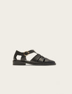 Inès Sandals - Black Leather
