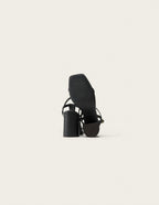 Joy Heeled Sandals - Black Leather - Women