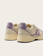 Larel Low Top Sneakers - Ivory Lilac