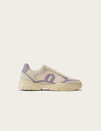 Larel Low Top Sneakers - Ivory Lilac
