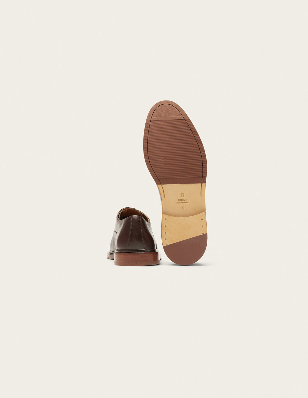 Derbies Léandre - Cuir Marron - Homme