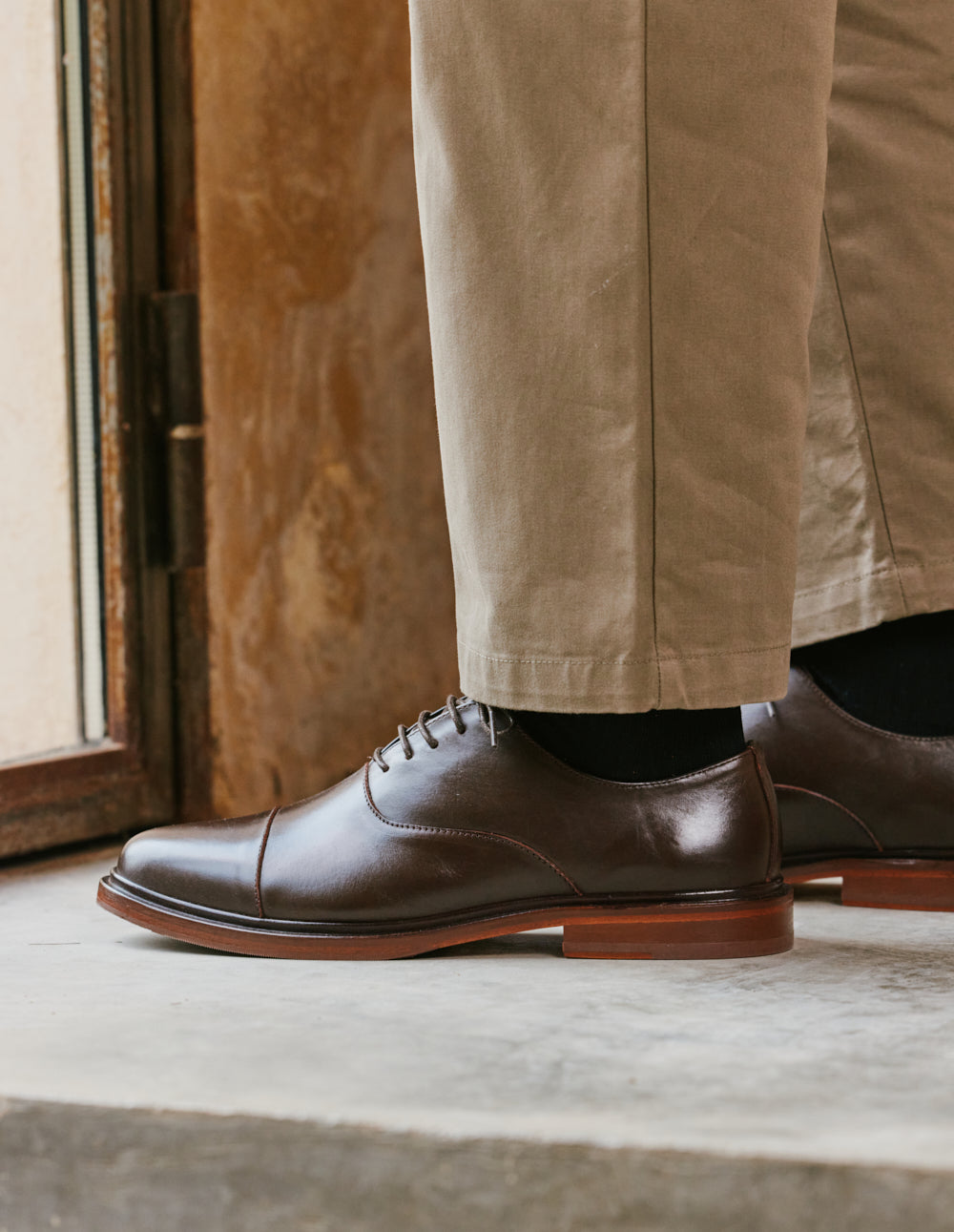 Derbies Léandre - Cuir Marron - Homme