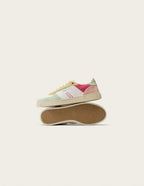 Marie Low Top Sneakers - Green White Yellow - Women