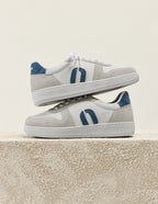 Matthieu Low Top Sneakers - Gray White Petrol