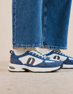 Max Low-Top Trainers - Petrol White - Men