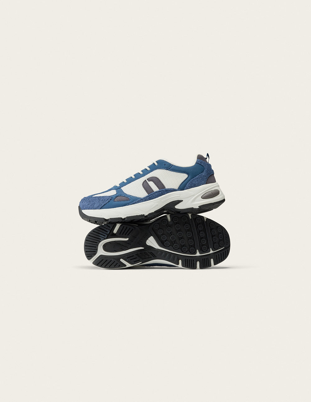Max Low-Top Trainers - Petrol White - Men