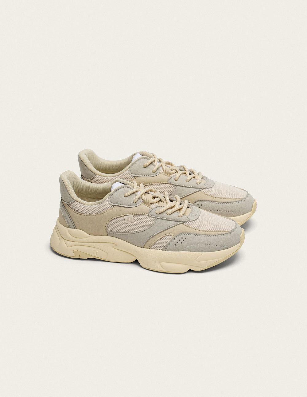 Baskets Basses Nathanaelle - Beige - Femme