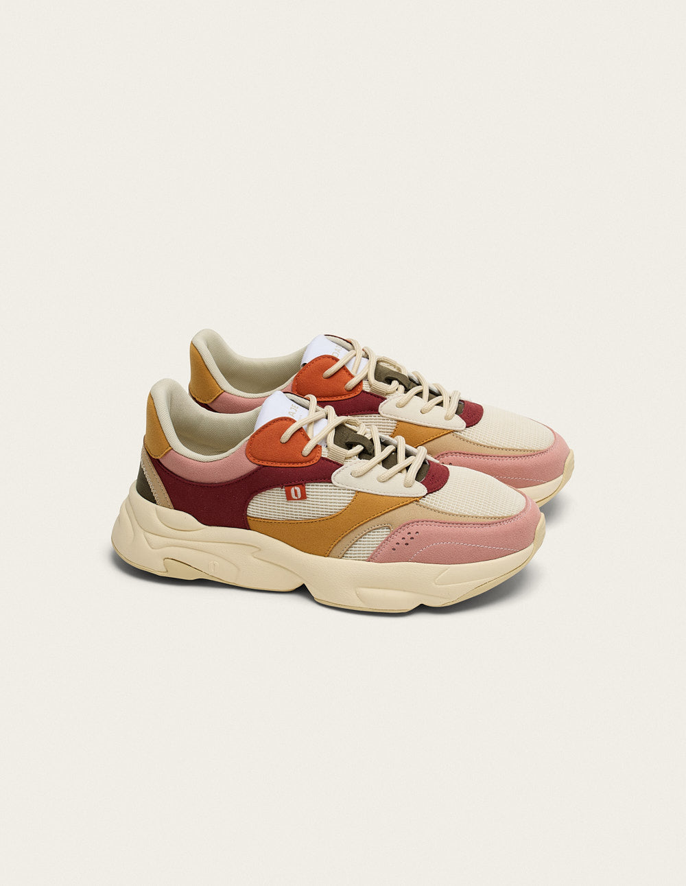 Zapatillas bajas Nathanaelle - Blush Beige Crudo