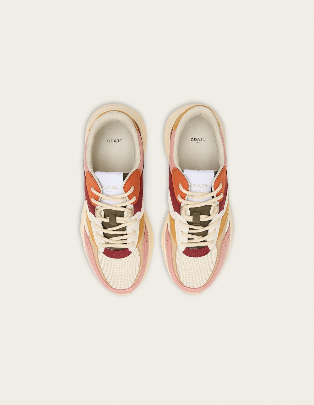 Zapatillas bajas Nathanaelle - Blush Beige Crudo