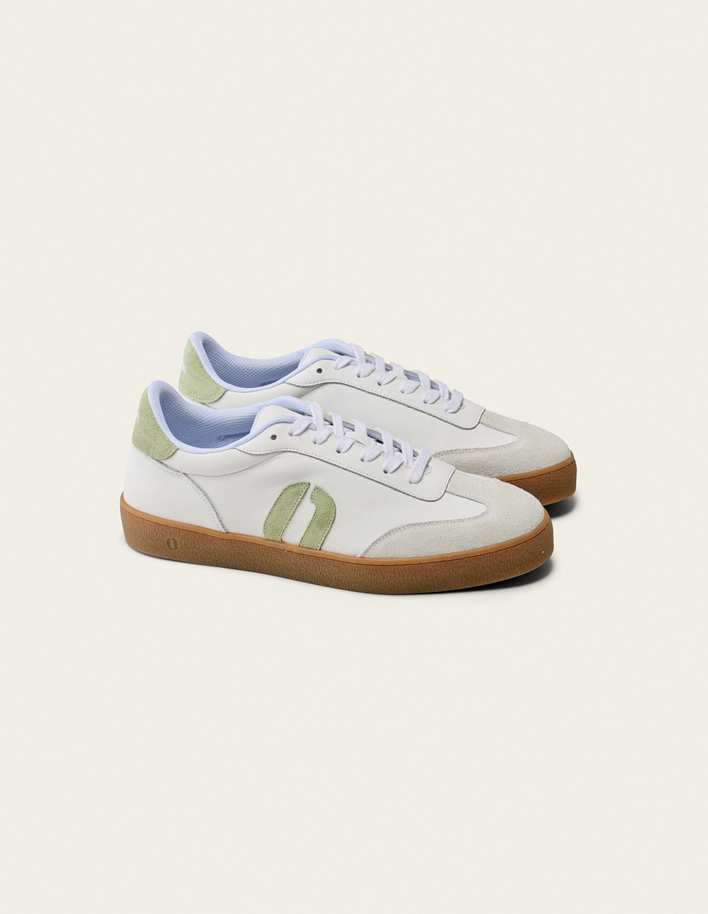 Baskets Basses Pablo - Blanc Kaki - Homme