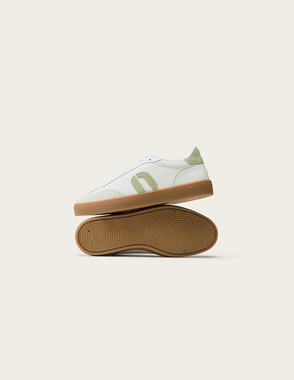 Baskets Basses Pablo - Blanc Kaki - Homme