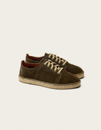Espadrilles Raymond - Suède Kaki - Homme
