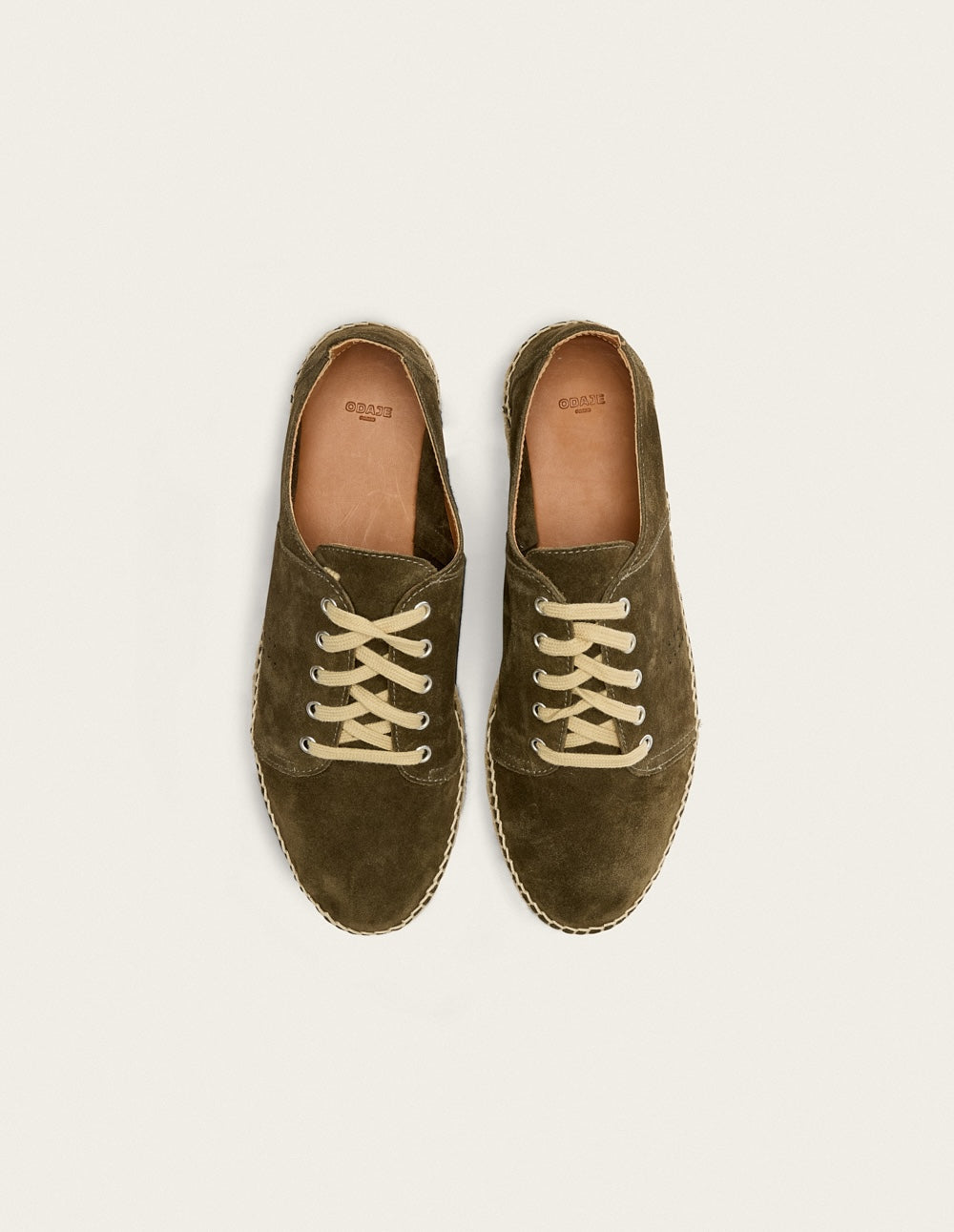Espadrilles Raymond - Suède Kaki - Homme